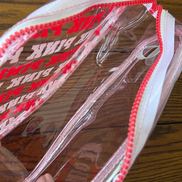 Victoria’s Secret Pink Logo Case Pouch Pink With Zipper 6.25” x 9.50” - Picture 5 of 5